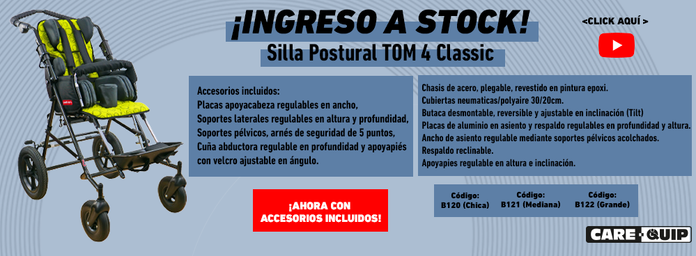 INGRESO A STOCK !!! SILLA POSTURAL TOM 4 / AHORA CON ACCESORIOS INCLUIDOS !!!