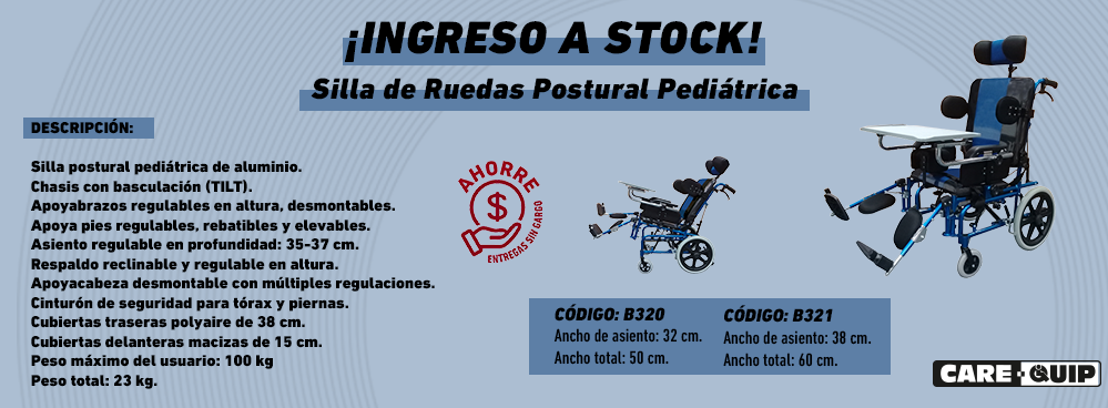 INGRESO A STOCK !!! SILLA DE RUEDAS POSTURAL PEDIATRICA !!!